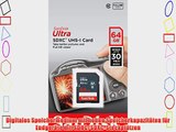 SanDisk SDSDL-064G-G35 Ultra SDXC UHS-I 64GB Speicherkarte (bis zu 30MB/s lesen)