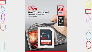 SanDisk SDSDL-064G-G35 Ultra SDXC UHS-I 64GB Speicherkarte (bis zu 30MB/s lesen)