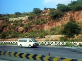 Kallar Kahar dangerous location Motorway road view seen . PCCNN Chaudhry Ilyas Sikandar