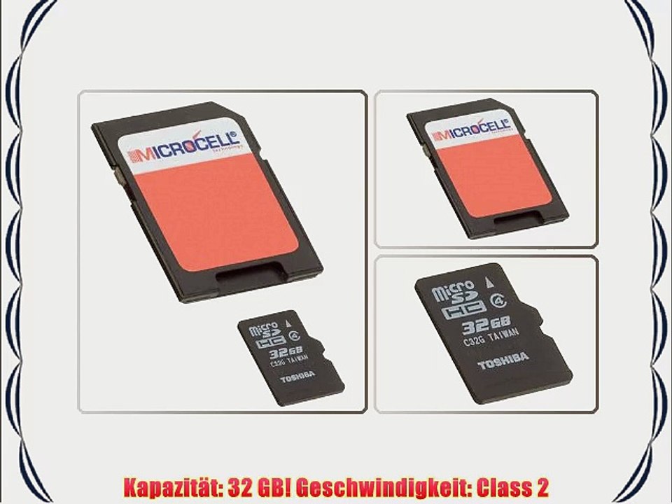 Microcell SDHC 32GB Speicherkarte / 32gb micro sd karte - f?r Samsung Galaxy Xcover S5690
