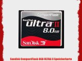 Sandisk CompactFlash 8GB ULTRA II Speicherkarte