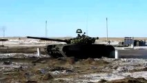 Macedonian  tanks Firing - Macedonian Army in Action