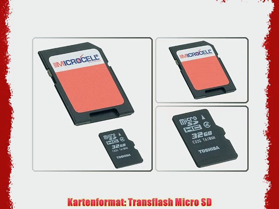 Microcell SD 32GB Speicherkarte / 32 gb micro sd karte f?r Huawei Ascend G740 / Y220 / Y320