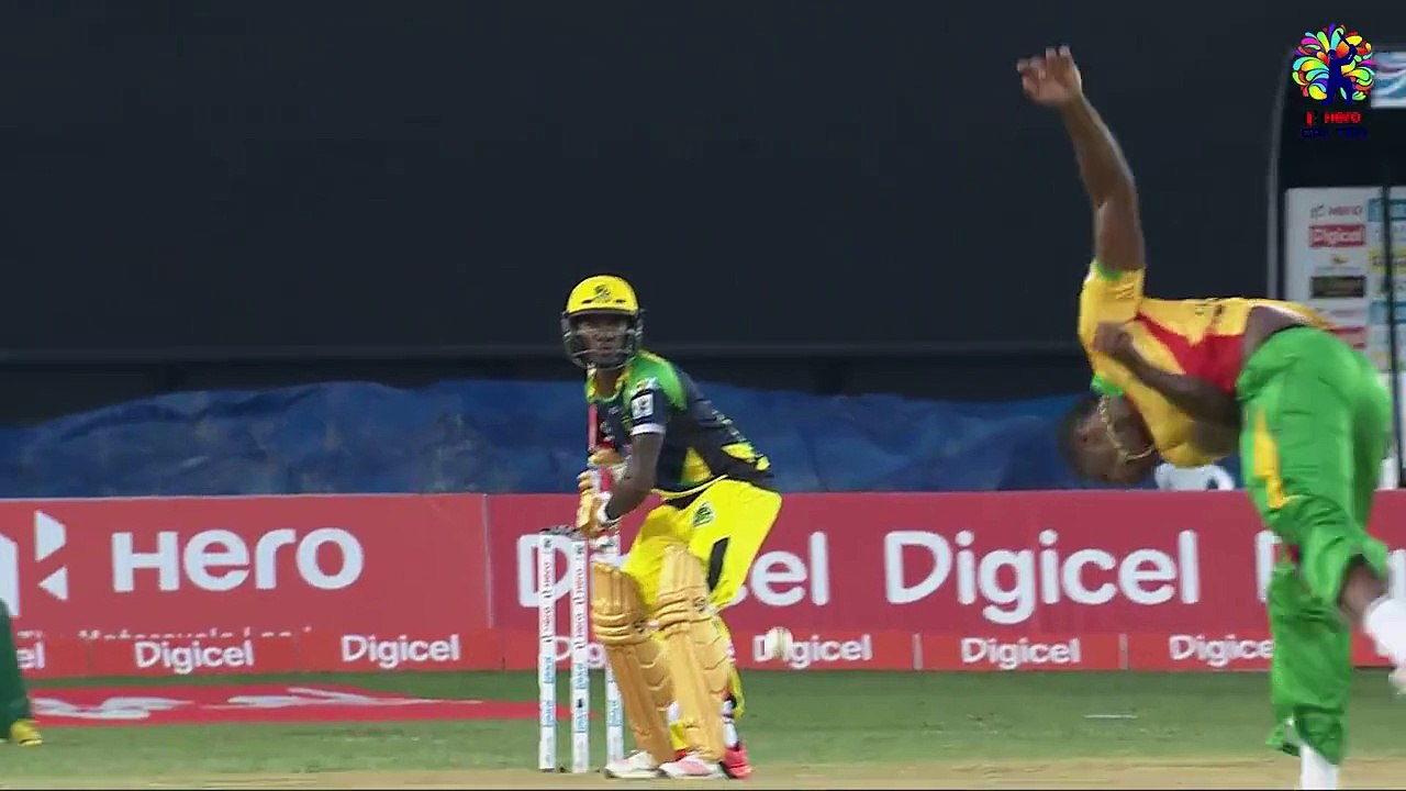 One brilliant catch we can deal with, but TWO In the same innings Lendl Simmons, this is barely even human... #CPL15