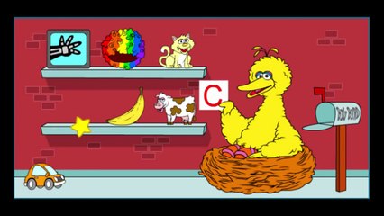 Sesame Street Letters To Big Bird Cartoon Animation PBS Kids Game Play Walkthrough