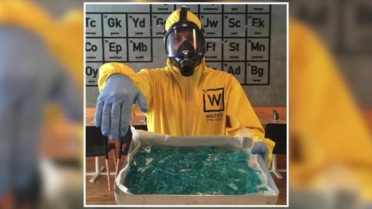'Breaking Bad' themed coffee shop definitely didn't choose a half measure
