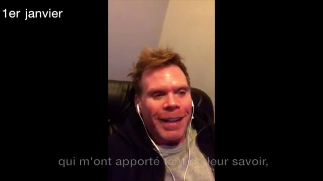 Chris Dancy raconte sa vie quotidienne en vidéo