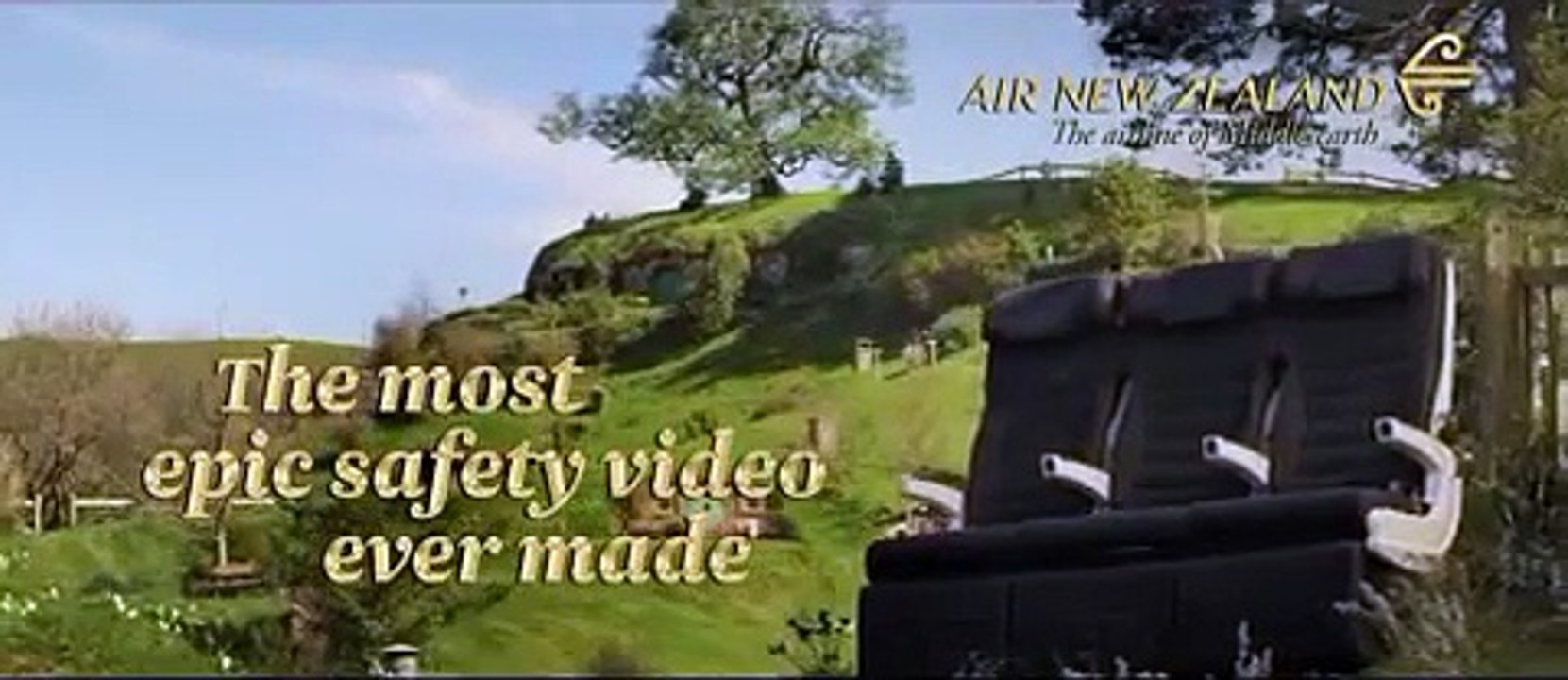 Funny ads for kids Safety Video by Air New Zealand funny videos