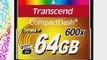 Transcend Ultimate 600x 64GB CompactFlash (CF) Speicherkarte (bis 90MB/s 4-Kanal-Unterst?tzung)