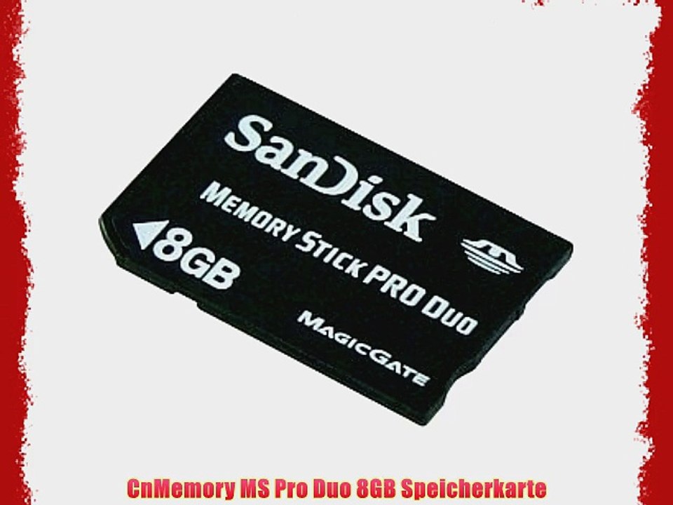 CnMemory MS Pro Duo 8GB Speicherkarte