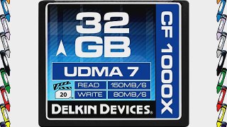 Delkin DDCFCOMBAT1000-32GB UDMA 7 Speicherkarte Compact Flash Card