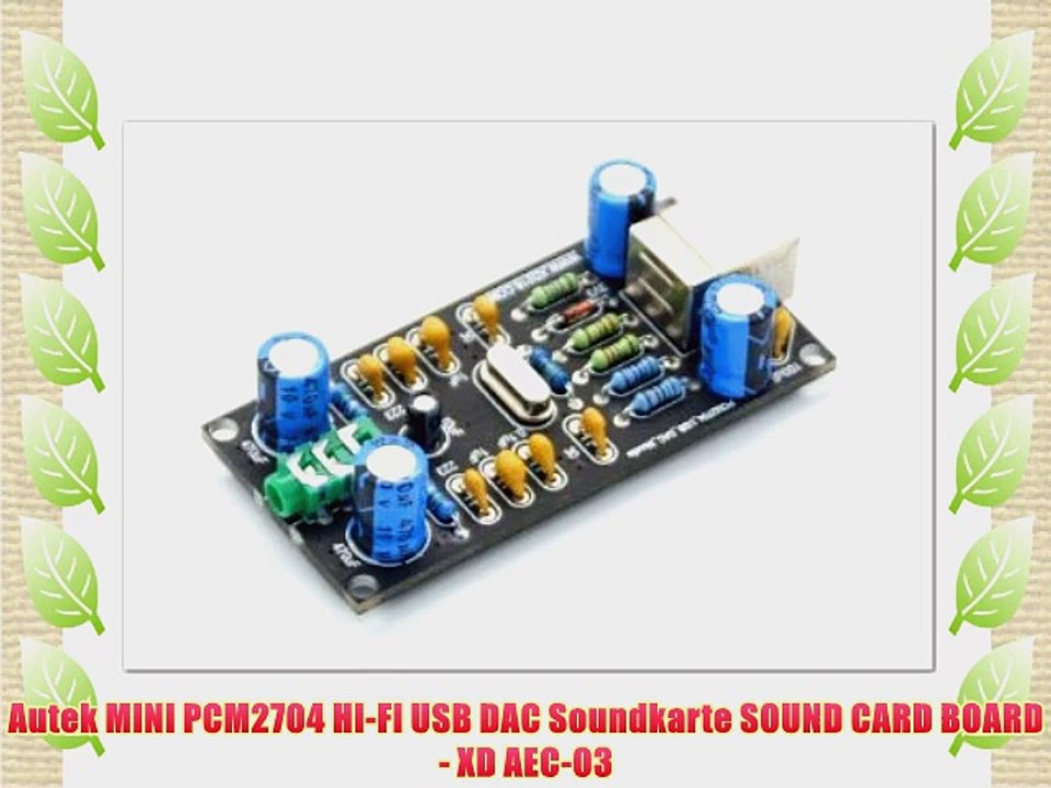 Autek MINI PCM2704 HI-FI USB DAC Soundkarte SOUND CARD BOARD - XD AEC-03
