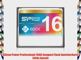 Silicon Power Professional 16GB Compact Flash Speicherkarte (600x Speed)