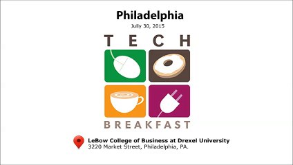 TechBreakfast Philadelphia Thank you video greeting from Inviter com