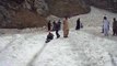 Snow Slipping fun at | Lake Saif-ul-Malook | Naran Pakistan