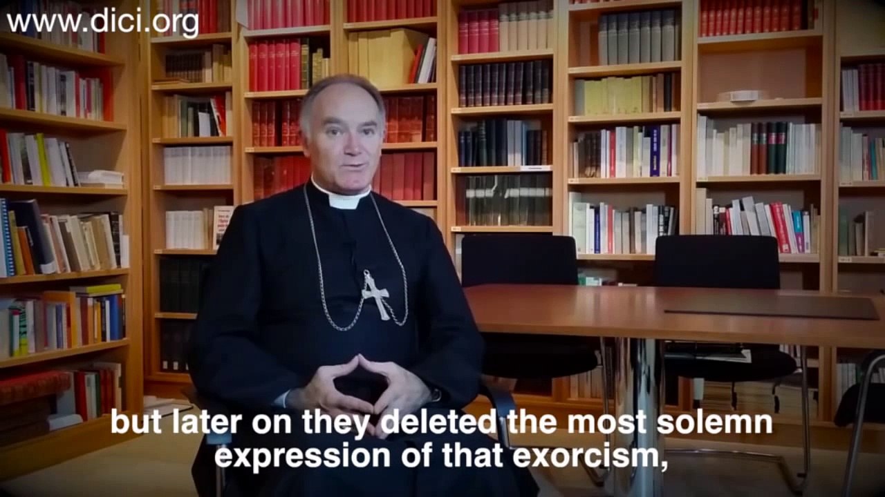 The Enthronement of Lucifer in the Vatican (Bp Williamson, Bp Fellay, Fr Malachi Martin, Fr Amorth)