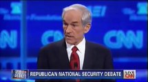Ron Paul OWNS illuminati Puppet Newt Gingrich On The Patriot Act On Cnn Republican Debate 2012