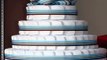 Get Just Diapers 4 Tier Baby Diaper Cake Baby Shower Gift Top