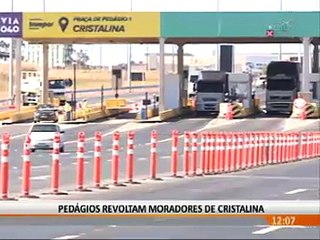 Cobrança de pedágio começa na BR-040