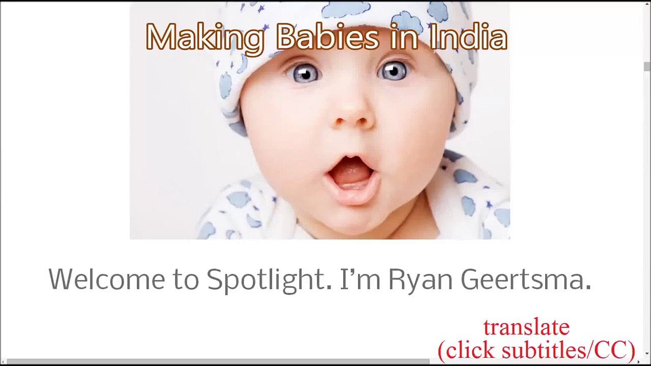English speaking practice for Indians with subtitles   Making Babies in India