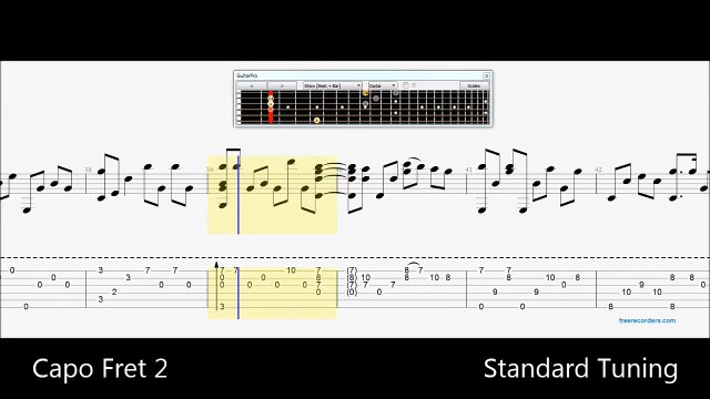 Adele - Someone Like You (Fingerstyle Guitar Tab)(Sungha Jung)
