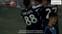 Lucas Perez Goal PAOK Saloniki 1 - 0 FC Spartak Trnava Europa League 30-7-2015