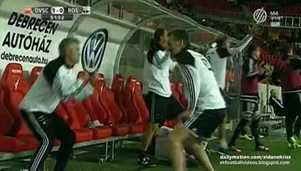 1-1 Tobias Mikkelsen Goal   Debrecen v. Rosenborg - Europa League 3rd Round 30.07