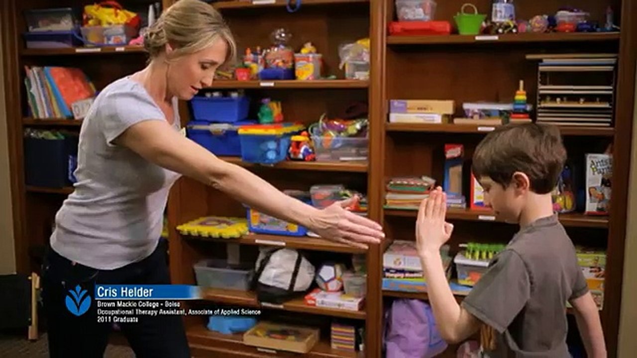 Patient Session as a Occupational Therapy Assistant (OTA) - Brown Mackie College