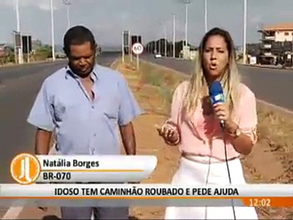 Idoso tem caminhão roubado e pede ajuda