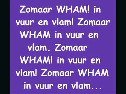 Kinderen voor kinderen - Vuur en Vlam [songtekst]