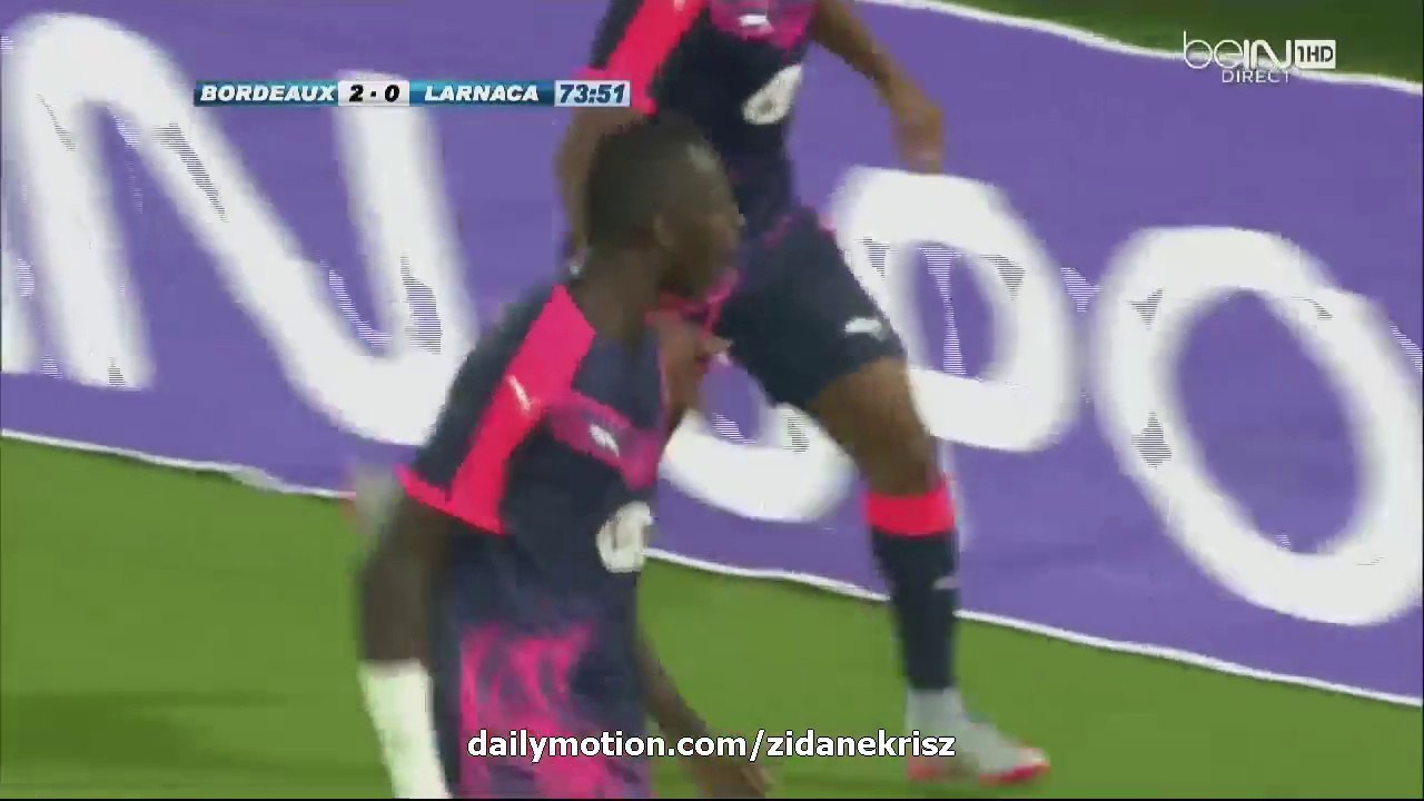 All Goals and Highlights | Girondins Bordeaux 3-0 AEK Larnaca | Europa League 3rd Round 30.07.2015