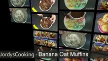 HEALTHY SNACK IDEAS: BANANA OAT MUFFINS RECIPE