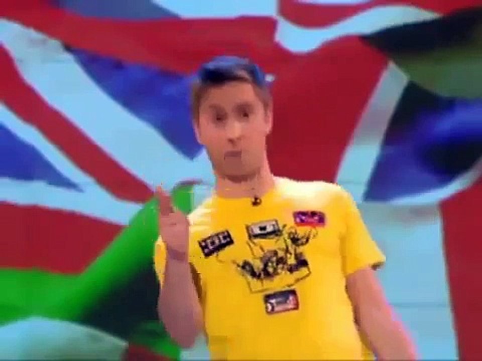 Russell Howard's Good News - Racist retarded EDL