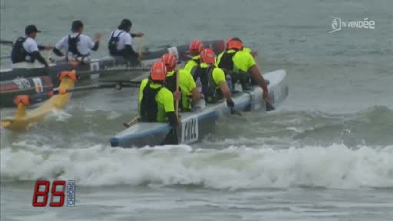 La 6e édition de la Vendée Va'a aux Sables d'Olonne (Vendée)