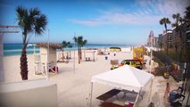 Spring Break 2012 - Time Lapse - One Day At The Holiday Inn Resort in Panama City Beach