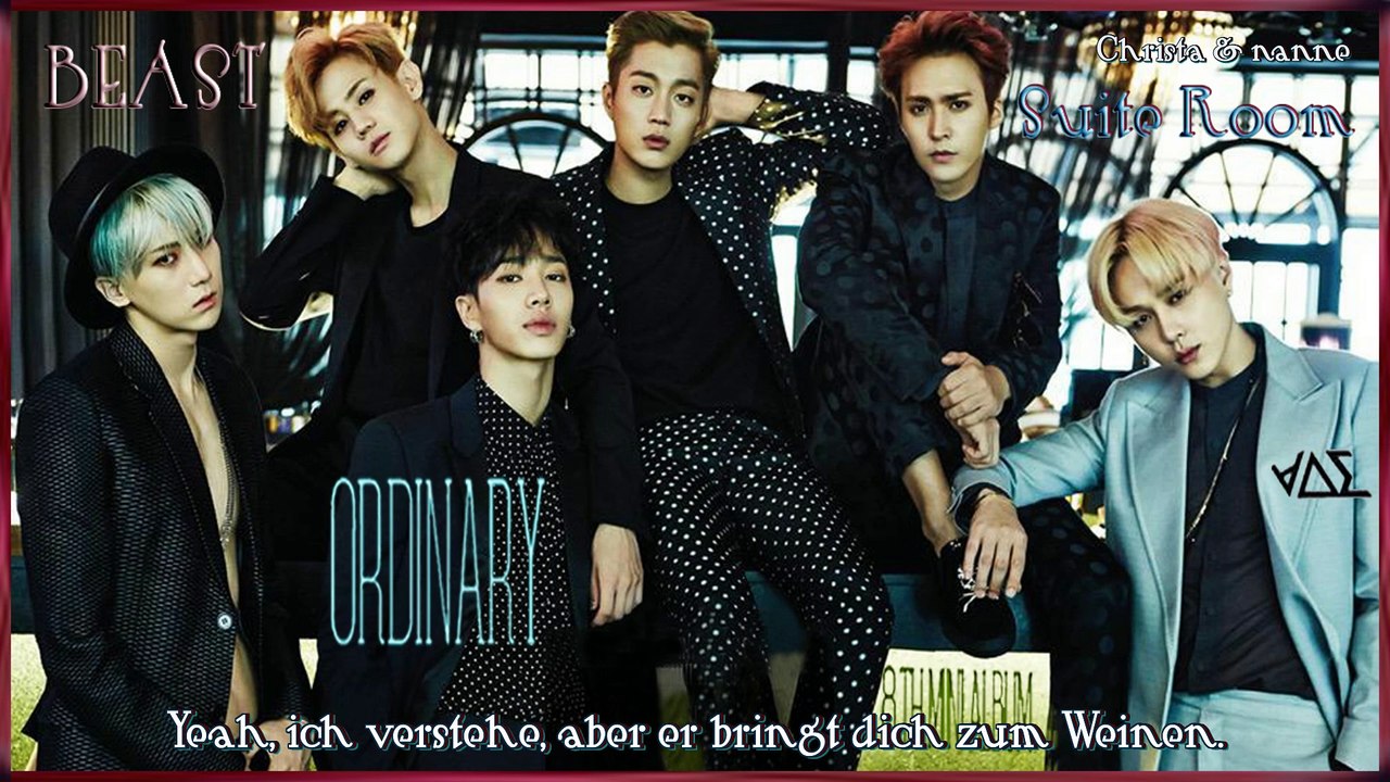 BEAST - Suite Room k-pop [german Sub] Mini Album – Ordinary