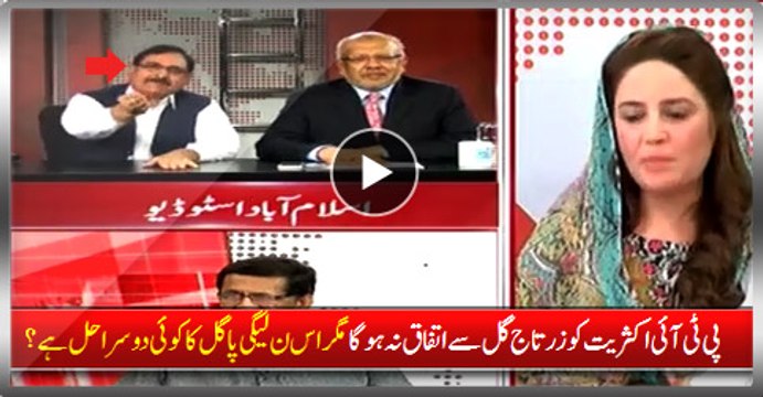 Majority Of PTI Would Not Agree With Zartaj Gul But Is There Any Other Solution For This PMLN Mad Guy?