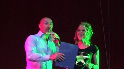 певица Мали и гимнастка Оксана Абрамова