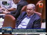 Aprueba Israel la alimentación forzada para presos palestinos