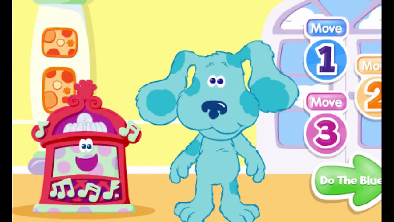 Blue's Clues Do The Blue Animation Nick Jr Nickjr Game Play Gameplay