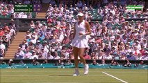 Garbine Muguruza vs Agnieszka Radwanska Wimbledon 2015 Highlights