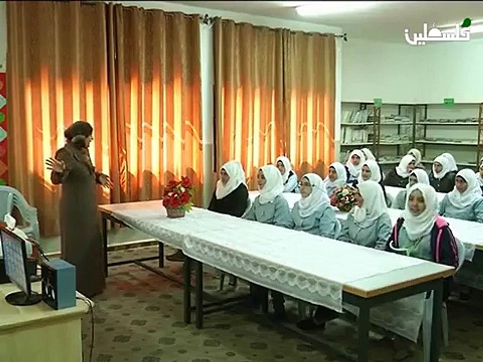 يوم بنكهة الرياضيات في مدسة بنات جينصافوط - احمد شاور