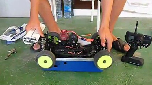 How to start a nitro rc car - video dailymotion