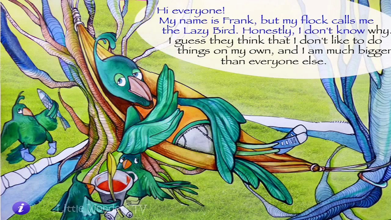 The Lazy Bird Animated Story | Interactive Story | Kids Story | Bedtime Story