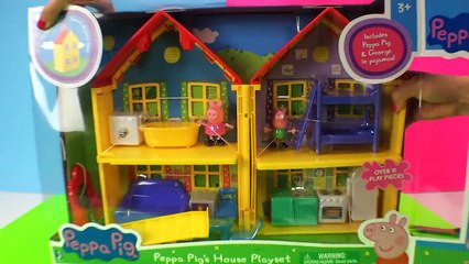 Peppa Pig House Playset Nickelodeon Peppa Pig and George