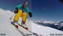 2K RAW vs. EDIT GoPro Footage Ski | HERO 4 Black & Feiyu-Tech G4
