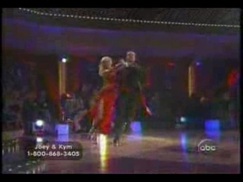 Joey Fatone Dancing to the Quickstep