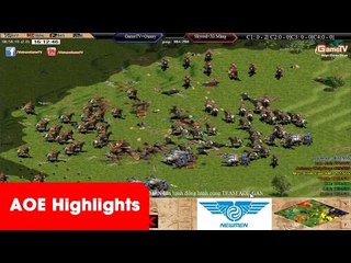 AOE Highlights, SkyRed Team đắng lòng khi cầm Horse thần yamato đối đầu đạp Egypt và K thần Sum