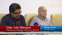 Listos para redactar Acuerdo sobre Víctimas del Conflicto: FARC-EP