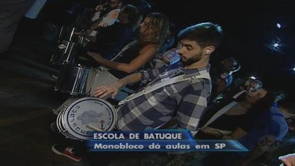 Monobloco abre escola de percussão na capital paulista
